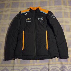 McLaren Formula 1 Team Jacket Orange F1 Racing Castore Puffer Jacket Indycar